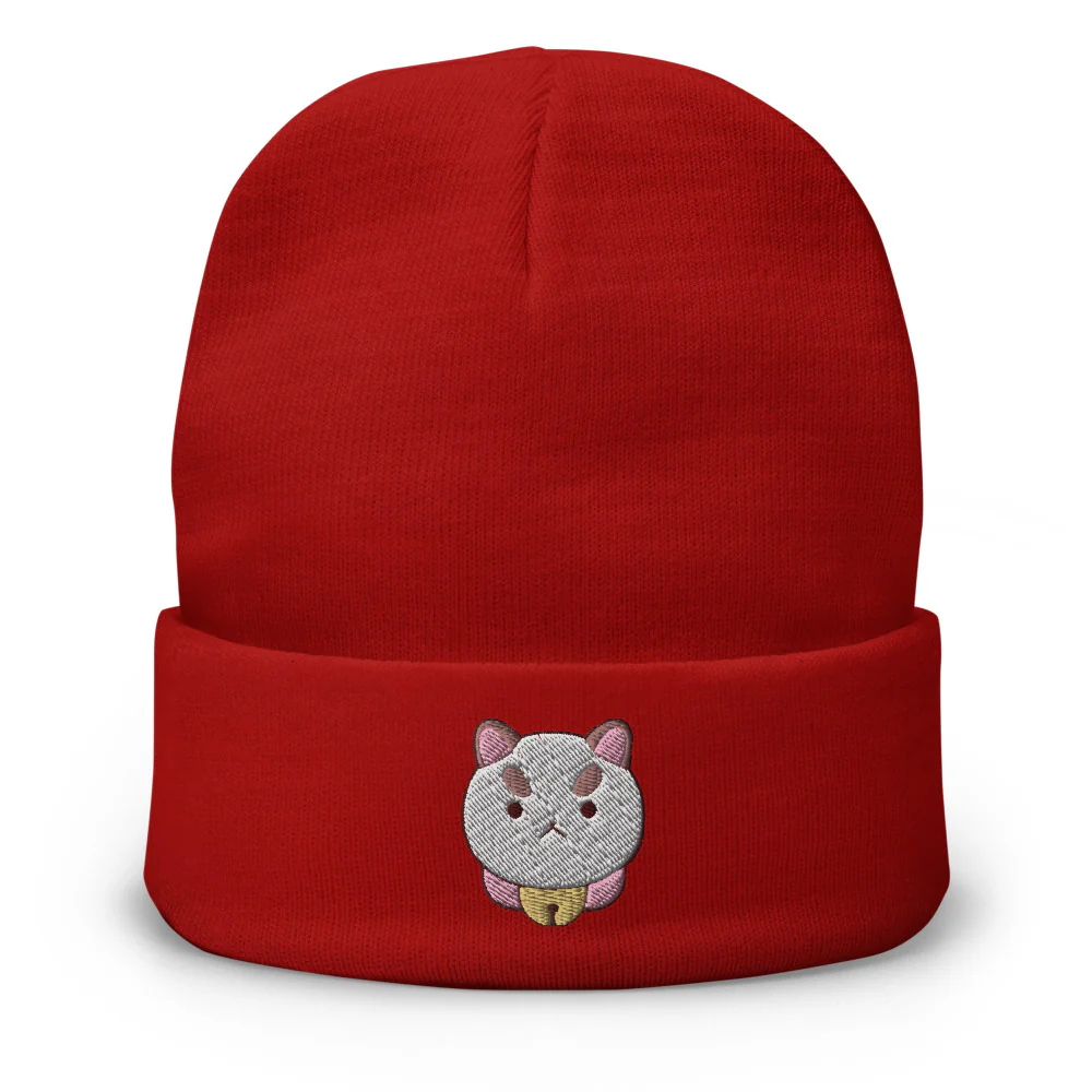 Embroidered Puppycat Beanie - Image 4