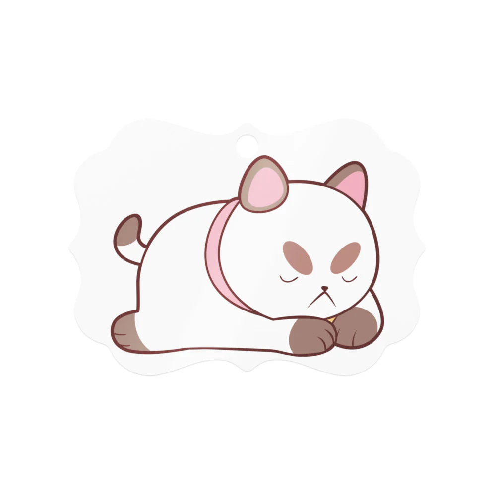 Metal Lazy Puppycat Ornament - Image 3