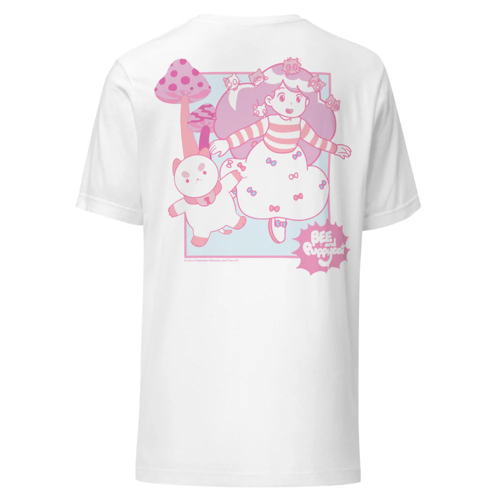 Premium Cherry Bee and Puppycat Tee - Image 4