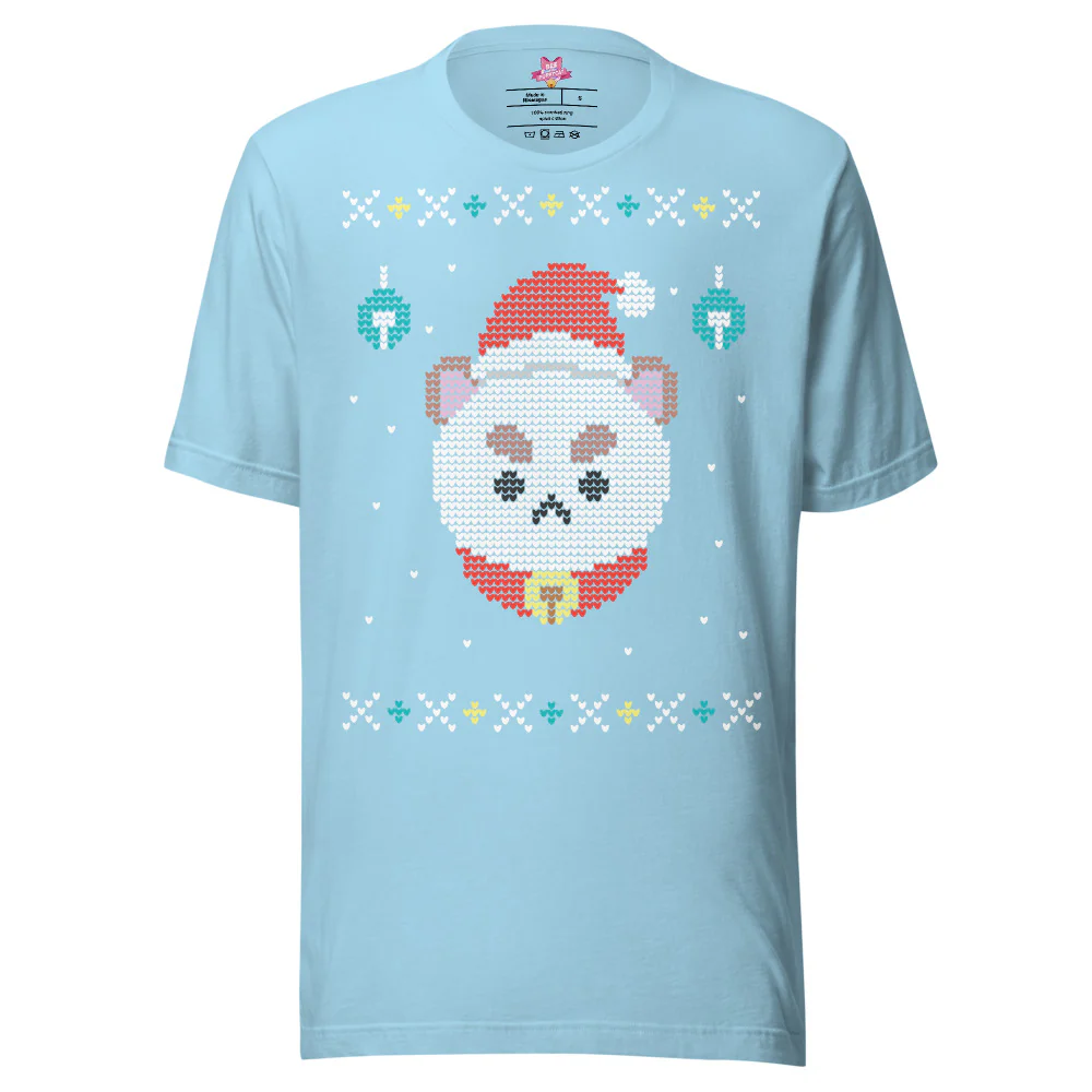 Puppycat Ugly Christmas Tee - Image 4