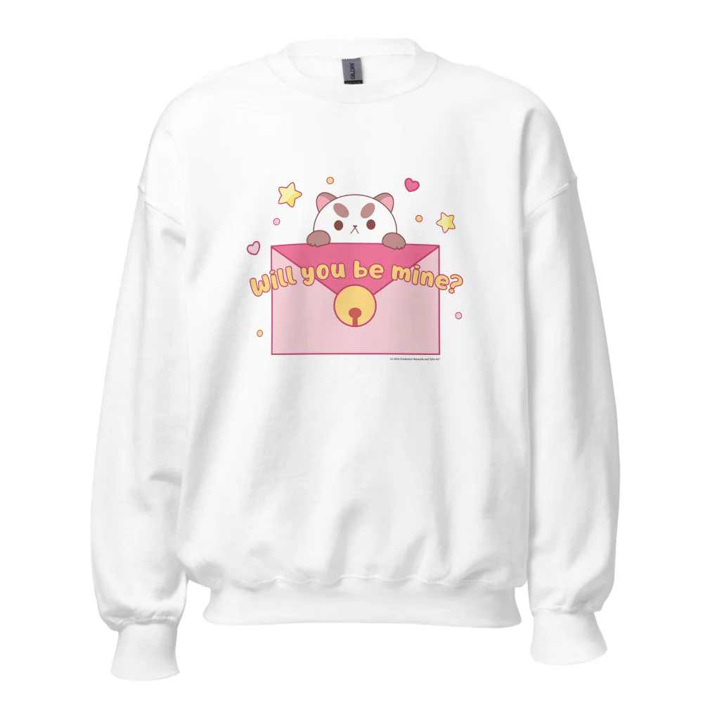 Puppycat 'Will You Be Mine' Valentine's Day Sweatshirt - Image 4