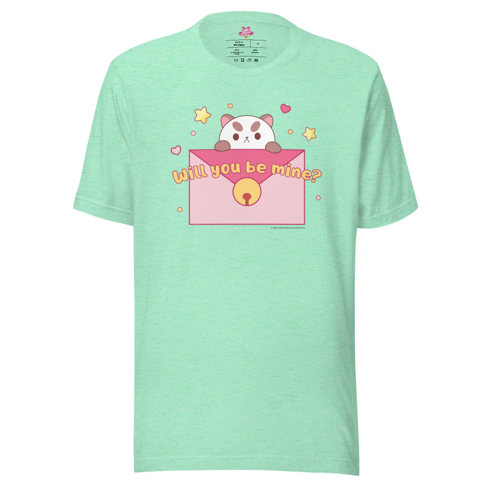 Puppycat 'Will You Be Mine' Valentine's Day Tee - Image 4