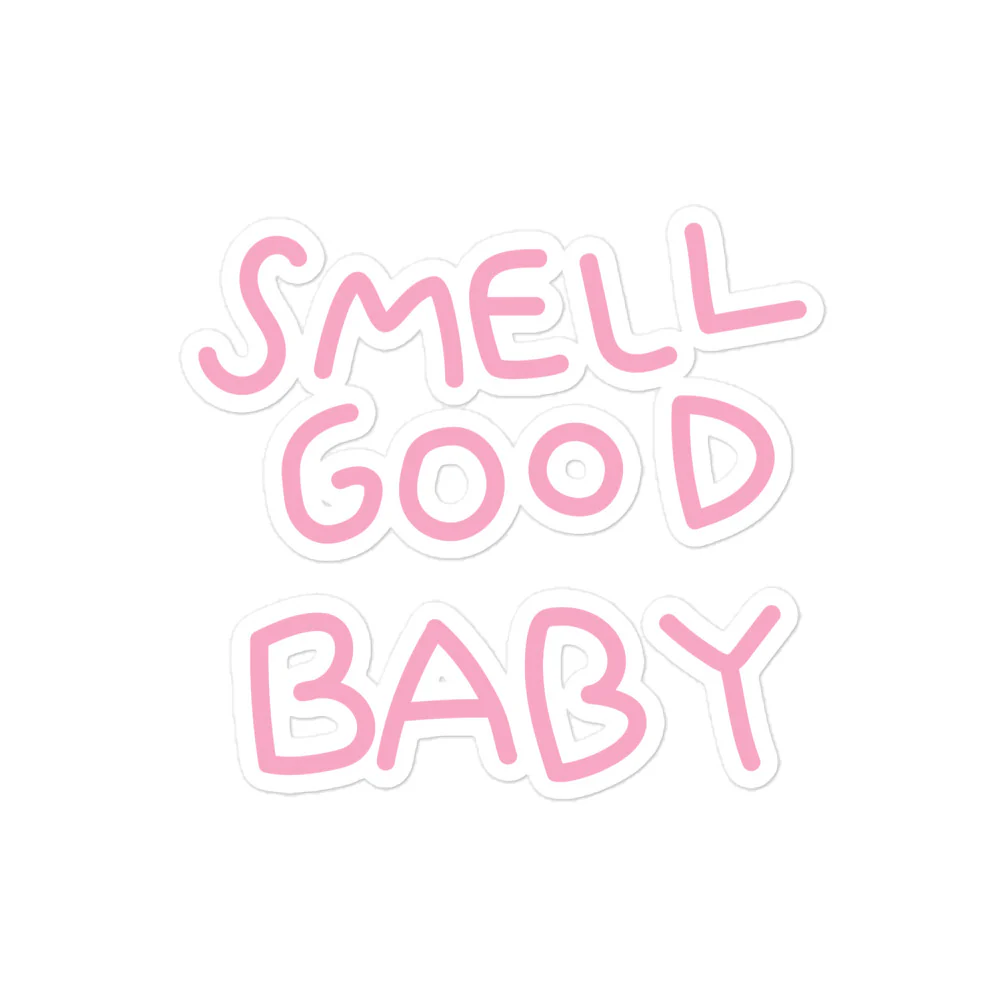 Smell Good Baby Sticker - Image 3