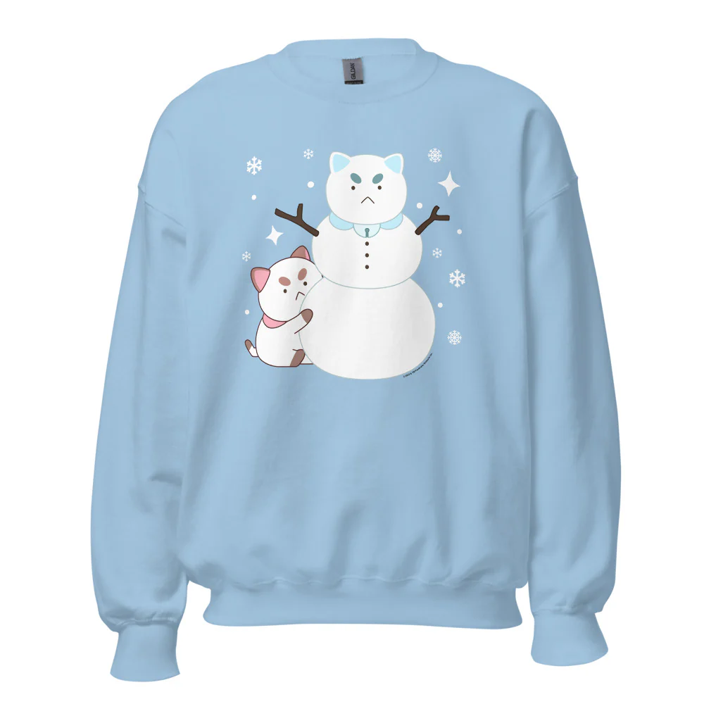 Snowman Puppycat Sweatshirt - Image 4