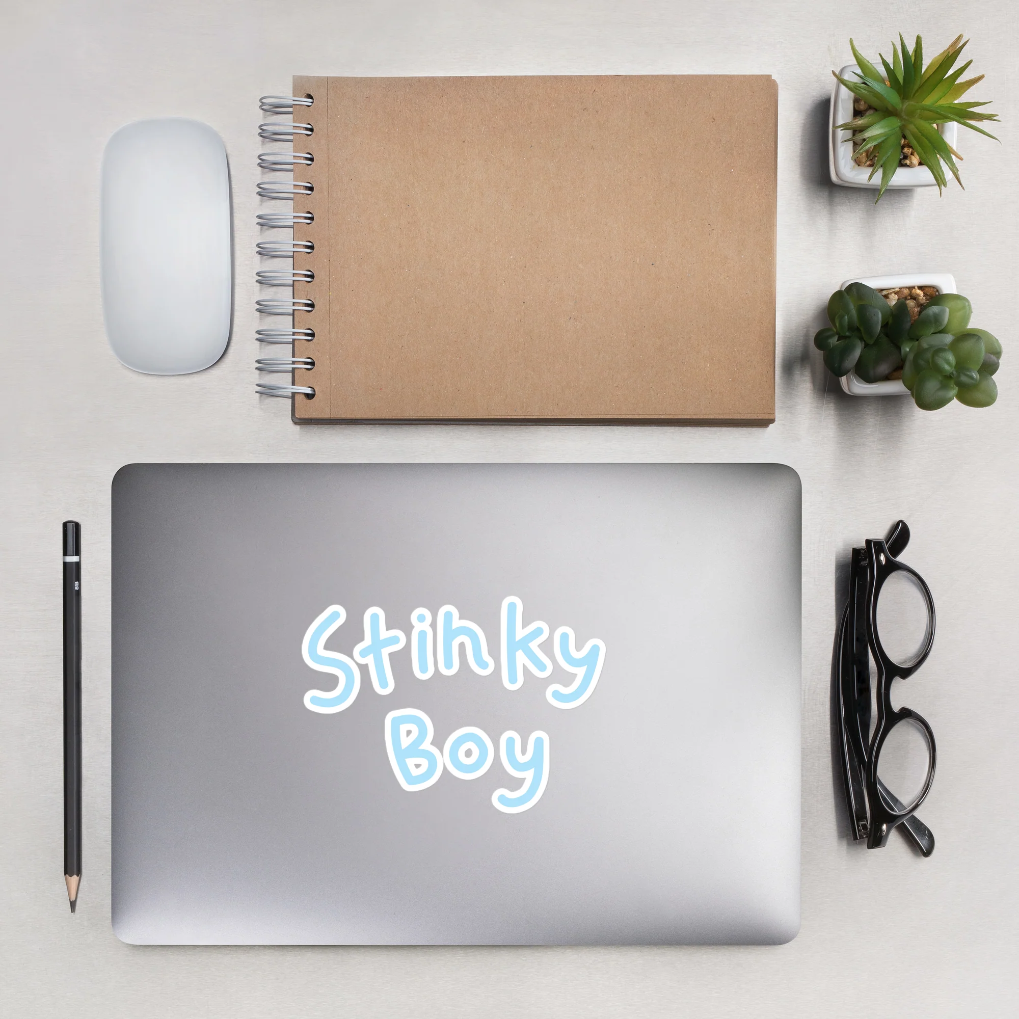 Stinky Boy Sticker - Image 3